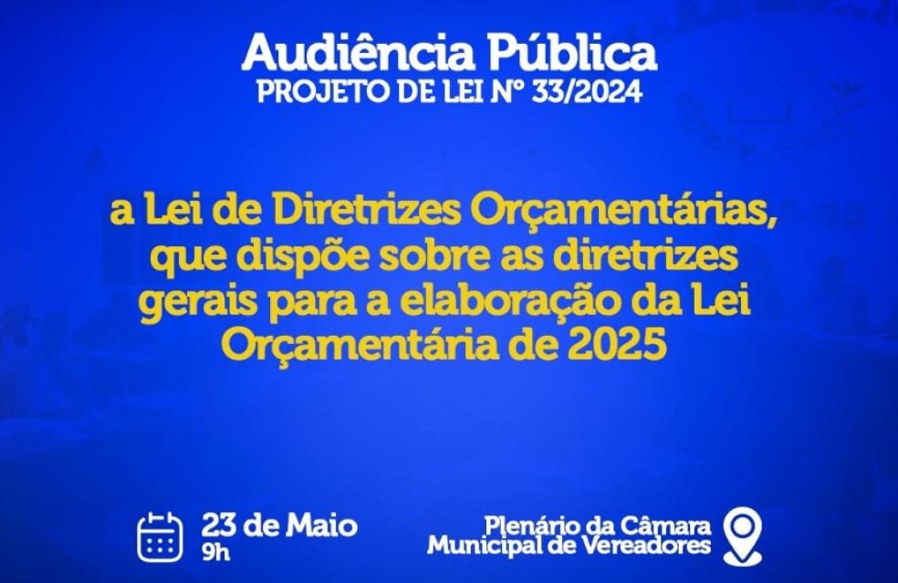 Audiência Pública LDO/2025